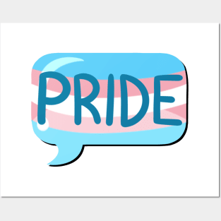 LGBTQ+ Pride Flag Bubble - Transgender Posters and Art